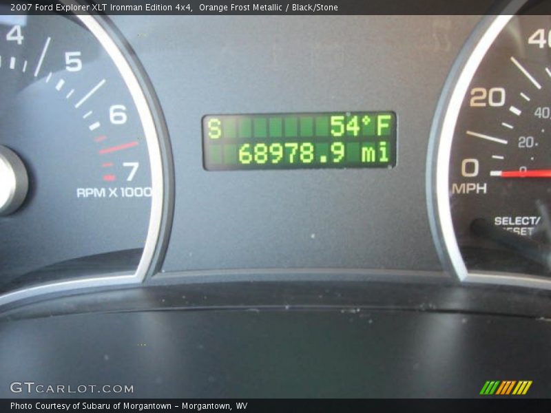 Orange Frost Metallic / Black/Stone 2007 Ford Explorer XLT Ironman Edition 4x4
