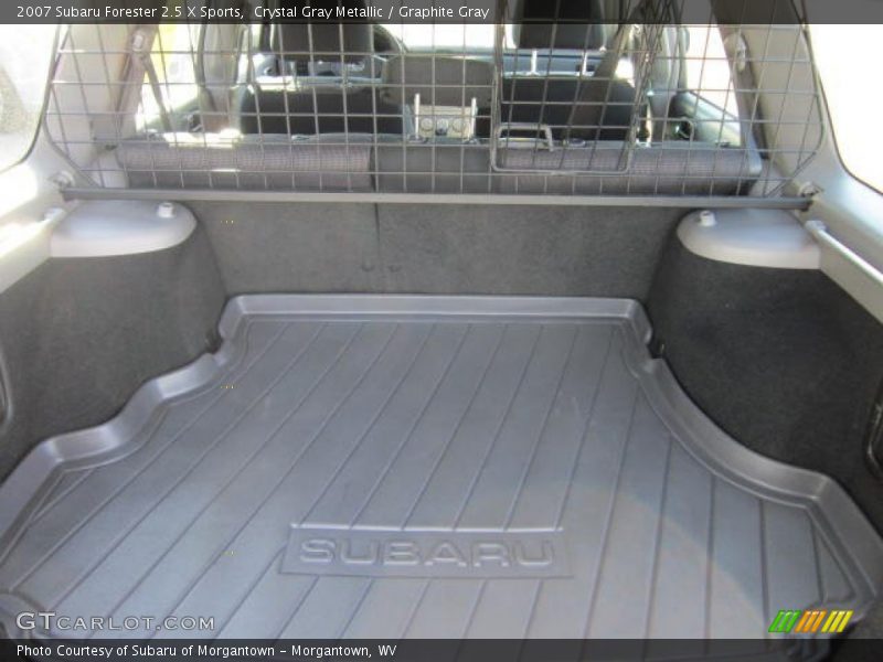 Crystal Gray Metallic / Graphite Gray 2007 Subaru Forester 2.5 X Sports