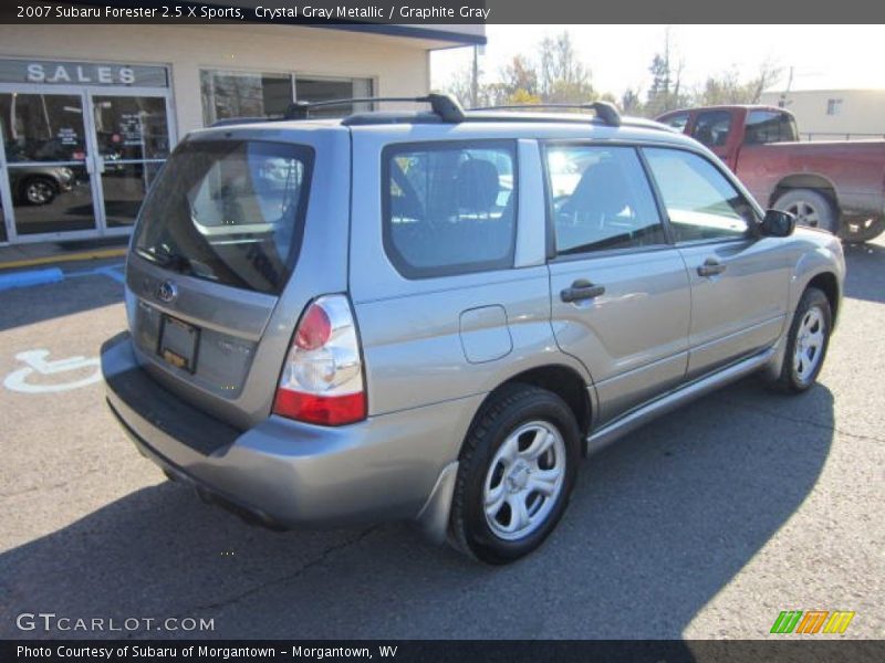 Crystal Gray Metallic / Graphite Gray 2007 Subaru Forester 2.5 X Sports