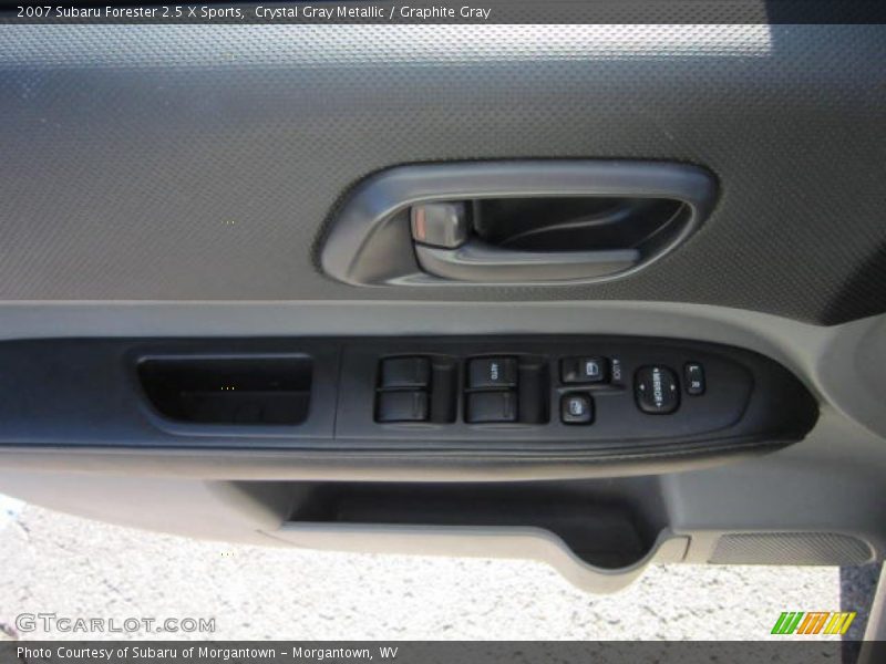 Crystal Gray Metallic / Graphite Gray 2007 Subaru Forester 2.5 X Sports