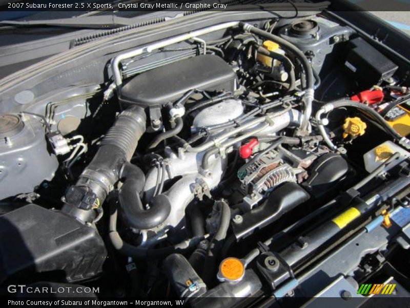 Crystal Gray Metallic / Graphite Gray 2007 Subaru Forester 2.5 X Sports