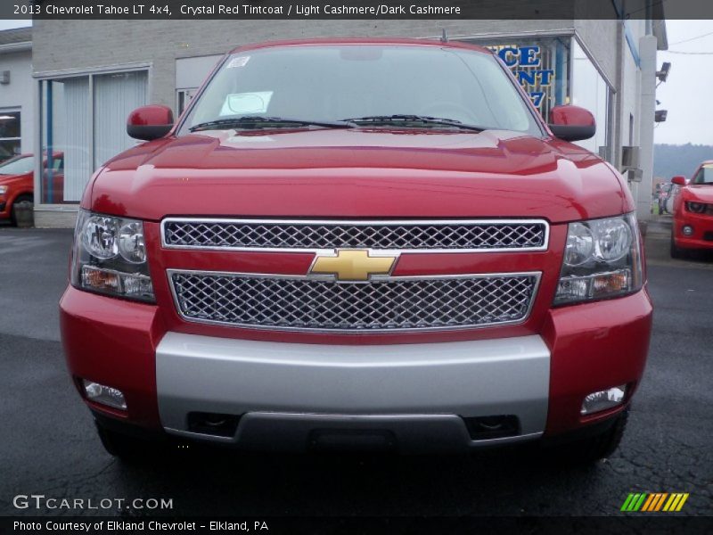 Crystal Red Tintcoat / Light Cashmere/Dark Cashmere 2013 Chevrolet Tahoe LT 4x4