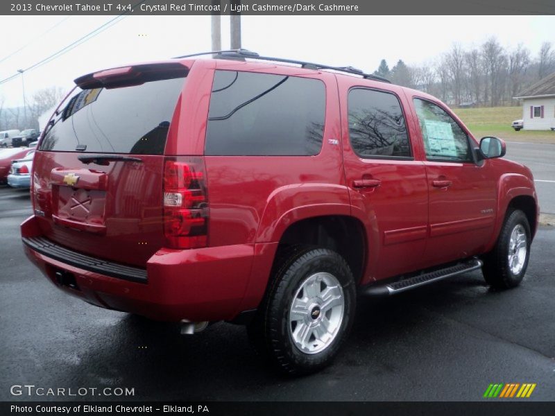 Crystal Red Tintcoat / Light Cashmere/Dark Cashmere 2013 Chevrolet Tahoe LT 4x4
