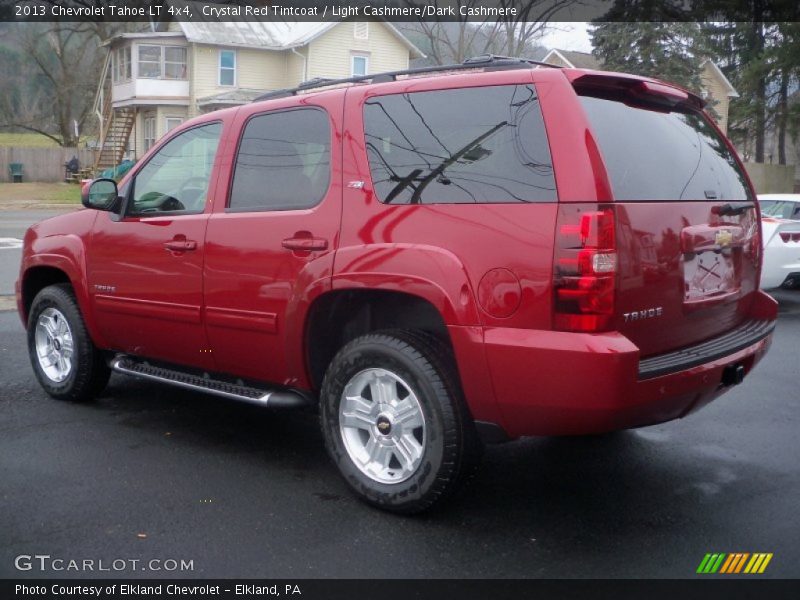 Crystal Red Tintcoat / Light Cashmere/Dark Cashmere 2013 Chevrolet Tahoe LT 4x4
