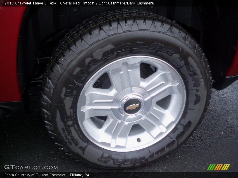 Crystal Red Tintcoat / Light Cashmere/Dark Cashmere 2013 Chevrolet Tahoe LT 4x4