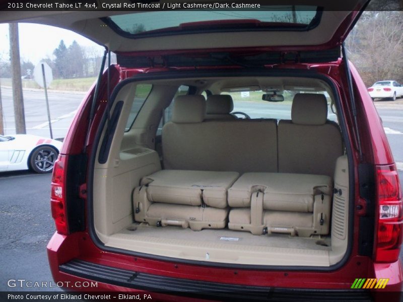 Crystal Red Tintcoat / Light Cashmere/Dark Cashmere 2013 Chevrolet Tahoe LT 4x4