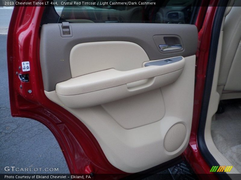 Crystal Red Tintcoat / Light Cashmere/Dark Cashmere 2013 Chevrolet Tahoe LT 4x4