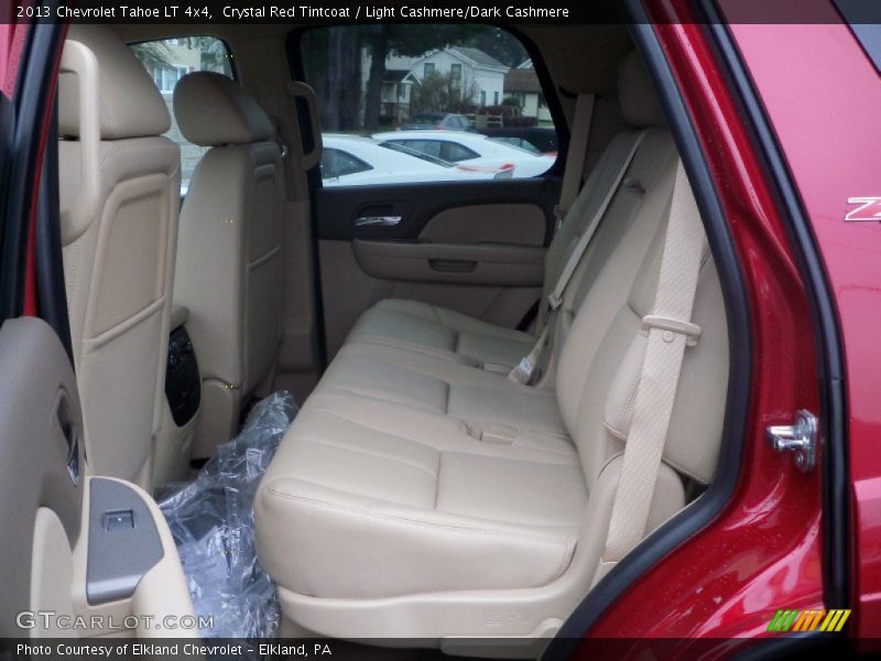 Crystal Red Tintcoat / Light Cashmere/Dark Cashmere 2013 Chevrolet Tahoe LT 4x4