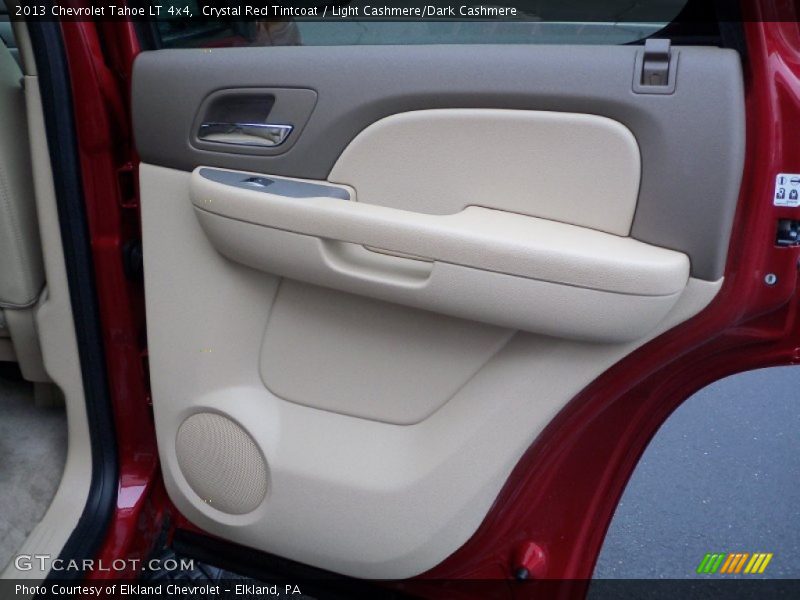 Crystal Red Tintcoat / Light Cashmere/Dark Cashmere 2013 Chevrolet Tahoe LT 4x4