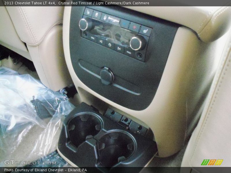 Crystal Red Tintcoat / Light Cashmere/Dark Cashmere 2013 Chevrolet Tahoe LT 4x4