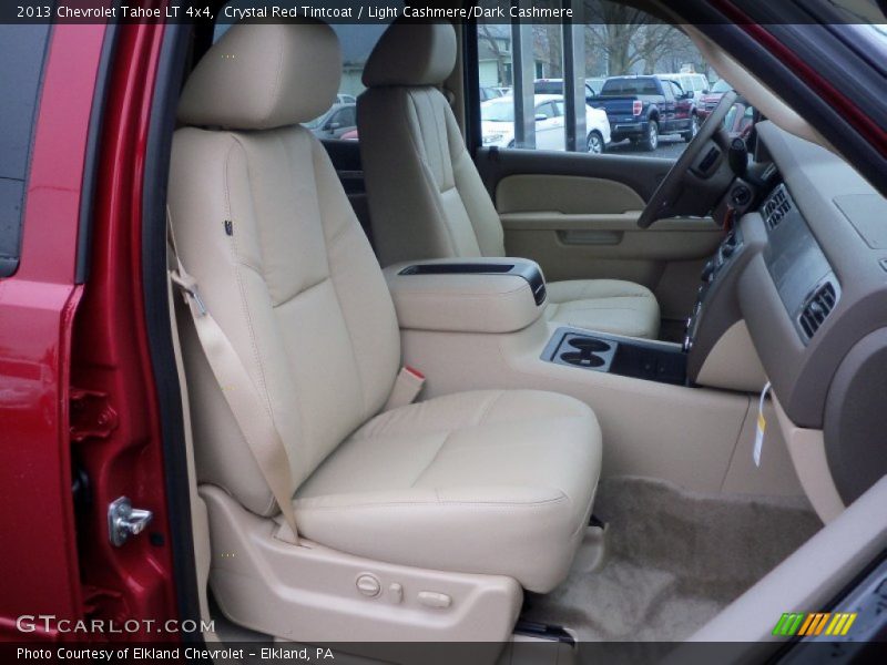 Crystal Red Tintcoat / Light Cashmere/Dark Cashmere 2013 Chevrolet Tahoe LT 4x4