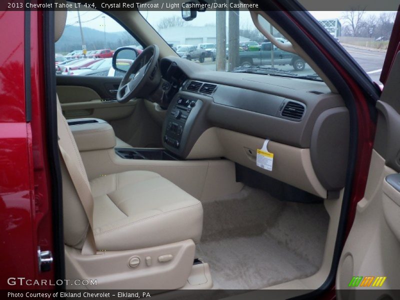 Crystal Red Tintcoat / Light Cashmere/Dark Cashmere 2013 Chevrolet Tahoe LT 4x4