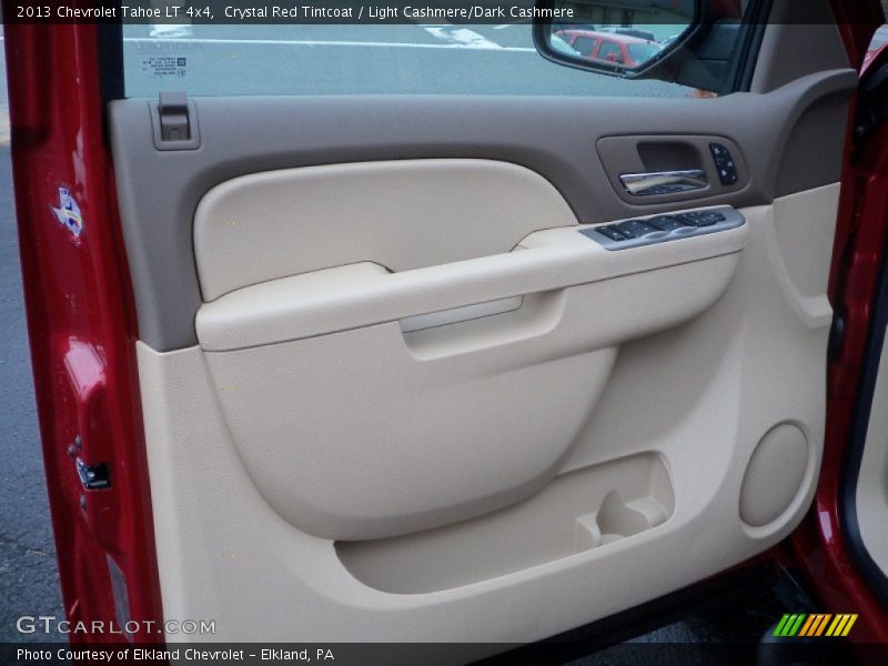 Crystal Red Tintcoat / Light Cashmere/Dark Cashmere 2013 Chevrolet Tahoe LT 4x4