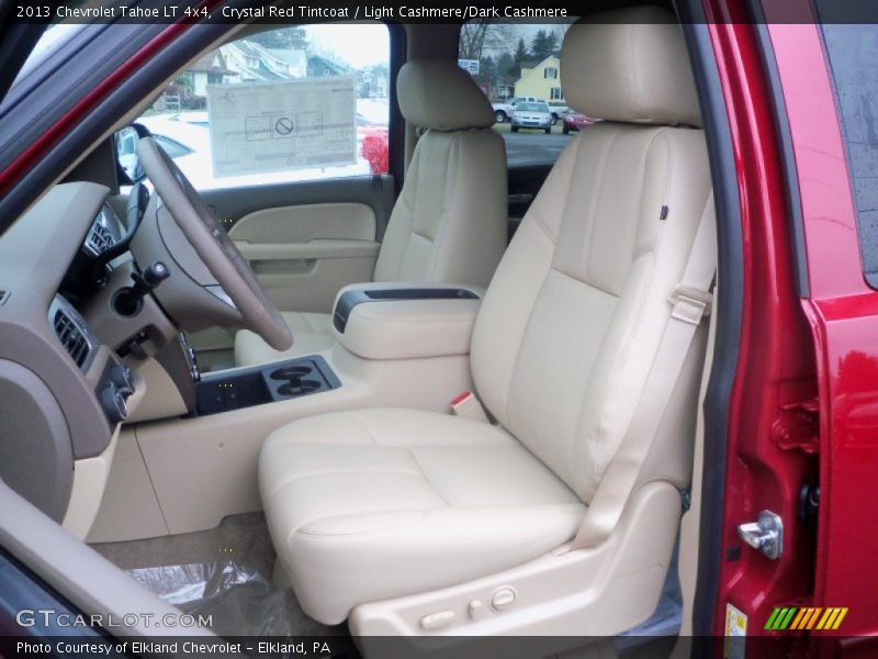 Crystal Red Tintcoat / Light Cashmere/Dark Cashmere 2013 Chevrolet Tahoe LT 4x4