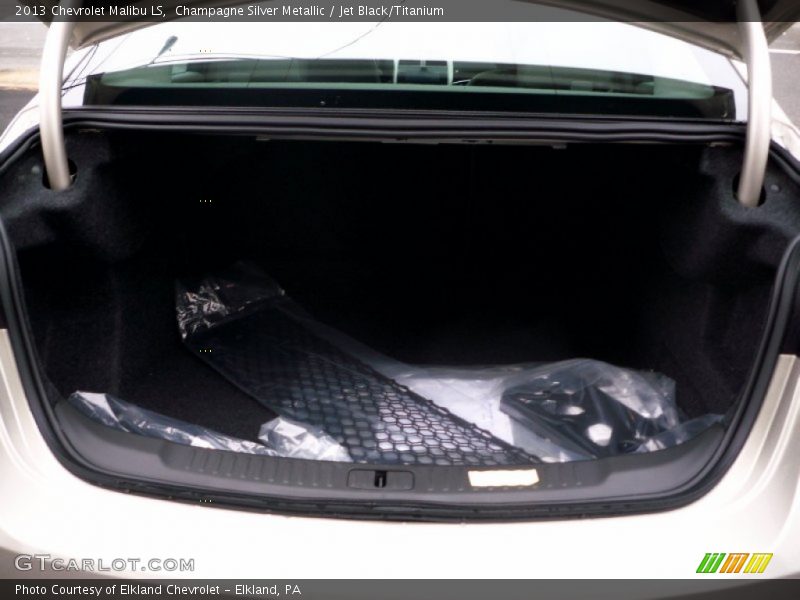Champagne Silver Metallic / Jet Black/Titanium 2013 Chevrolet Malibu LS