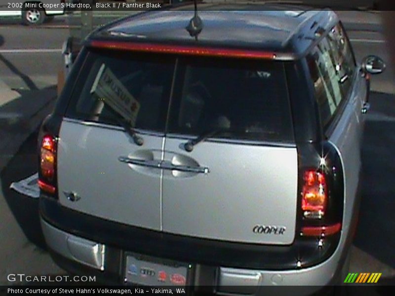 Black II / Panther Black 2002 Mini Cooper S Hardtop