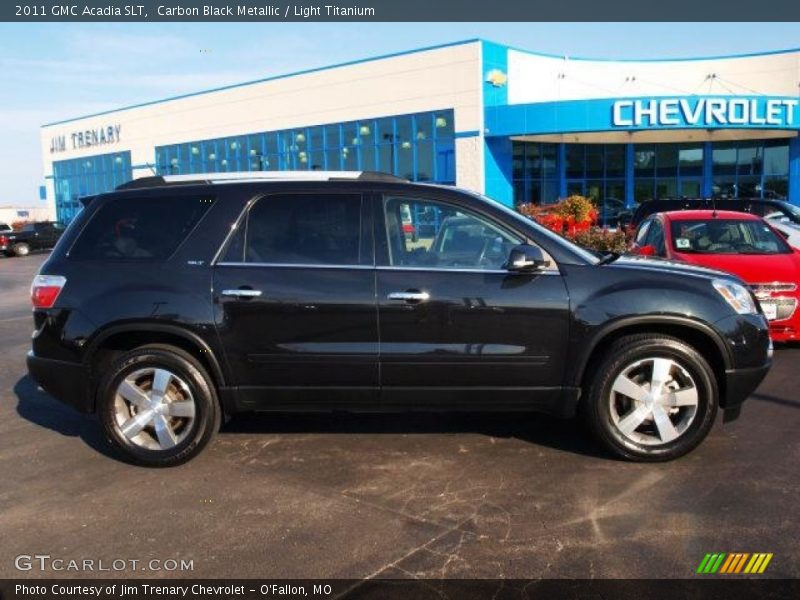 Carbon Black Metallic / Light Titanium 2011 GMC Acadia SLT