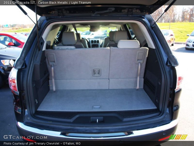 Carbon Black Metallic / Light Titanium 2011 GMC Acadia SLT