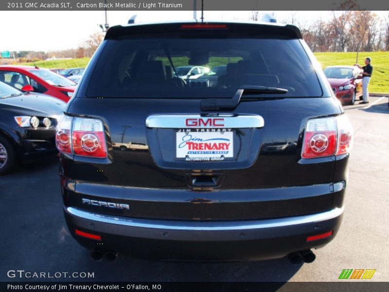 Carbon Black Metallic / Light Titanium 2011 GMC Acadia SLT