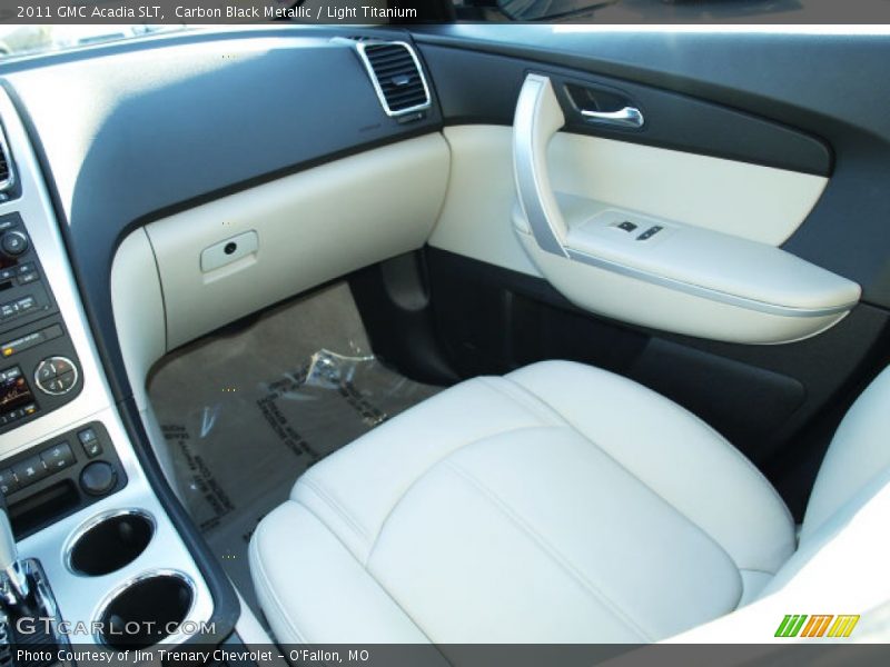 Carbon Black Metallic / Light Titanium 2011 GMC Acadia SLT