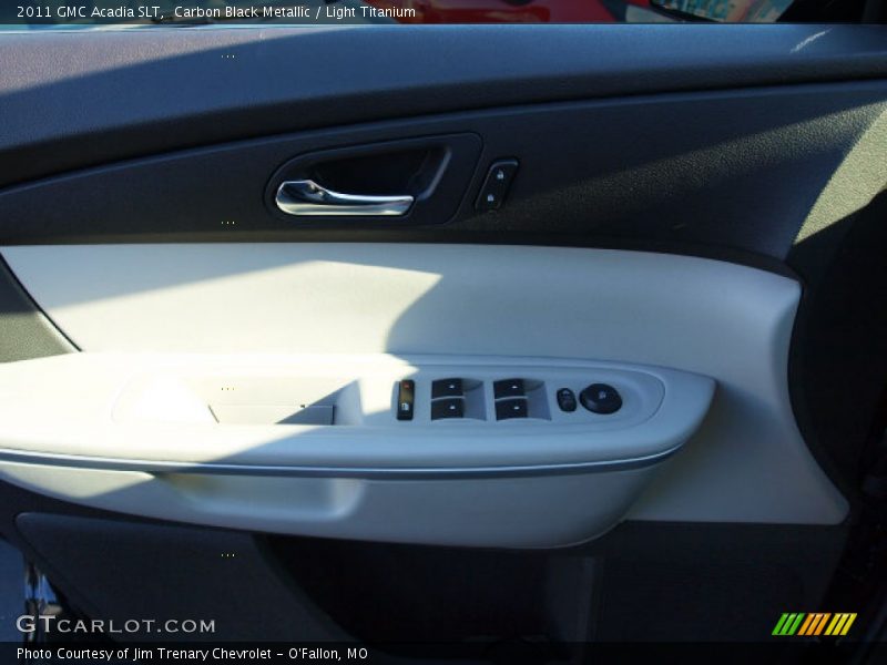 Carbon Black Metallic / Light Titanium 2011 GMC Acadia SLT