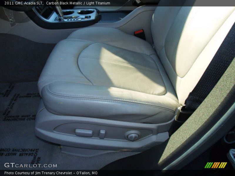 Carbon Black Metallic / Light Titanium 2011 GMC Acadia SLT