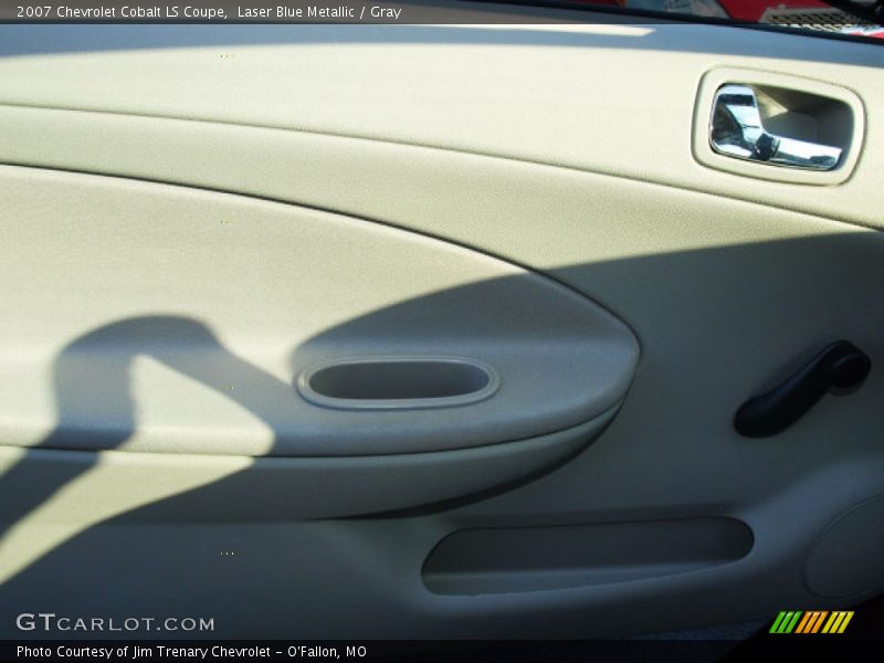 Laser Blue Metallic / Gray 2007 Chevrolet Cobalt LS Coupe