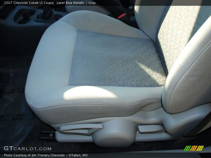 Laser Blue Metallic / Gray 2007 Chevrolet Cobalt LS Coupe