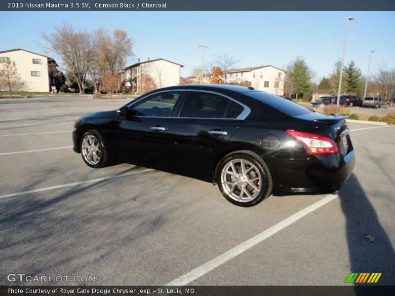 Crimson Black / Charcoal 2010 Nissan Maxima 3.5 SV