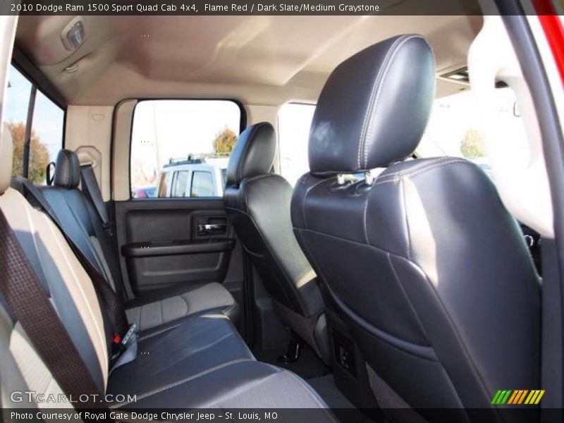 Flame Red / Dark Slate/Medium Graystone 2010 Dodge Ram 1500 Sport Quad Cab 4x4