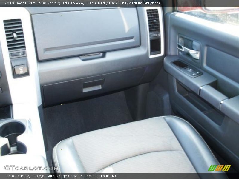 Flame Red / Dark Slate/Medium Graystone 2010 Dodge Ram 1500 Sport Quad Cab 4x4