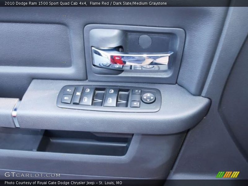 Flame Red / Dark Slate/Medium Graystone 2010 Dodge Ram 1500 Sport Quad Cab 4x4