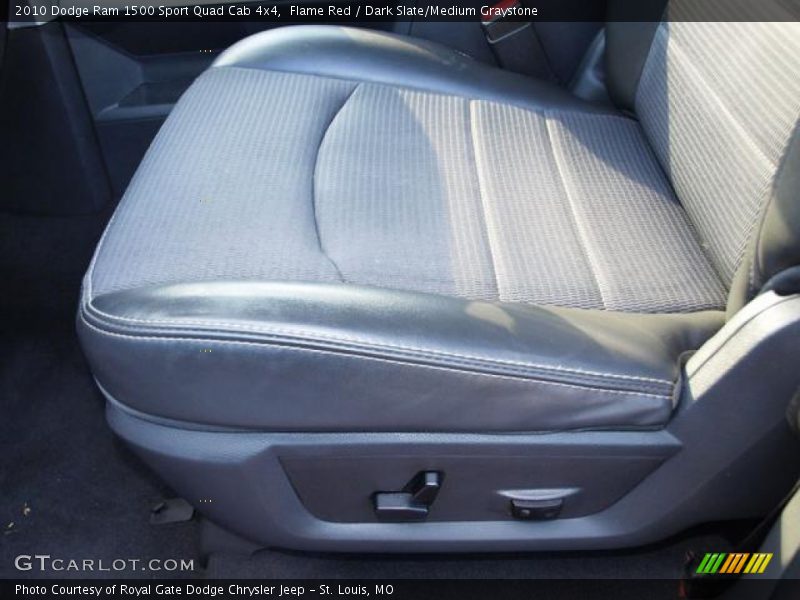 Flame Red / Dark Slate/Medium Graystone 2010 Dodge Ram 1500 Sport Quad Cab 4x4