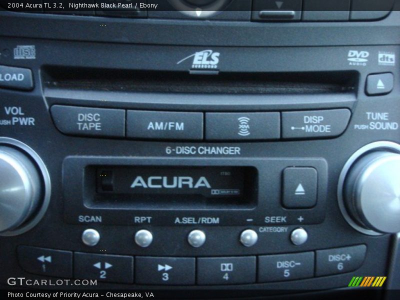 Nighthawk Black Pearl / Ebony 2004 Acura TL 3.2