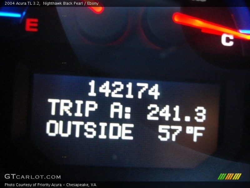 Nighthawk Black Pearl / Ebony 2004 Acura TL 3.2