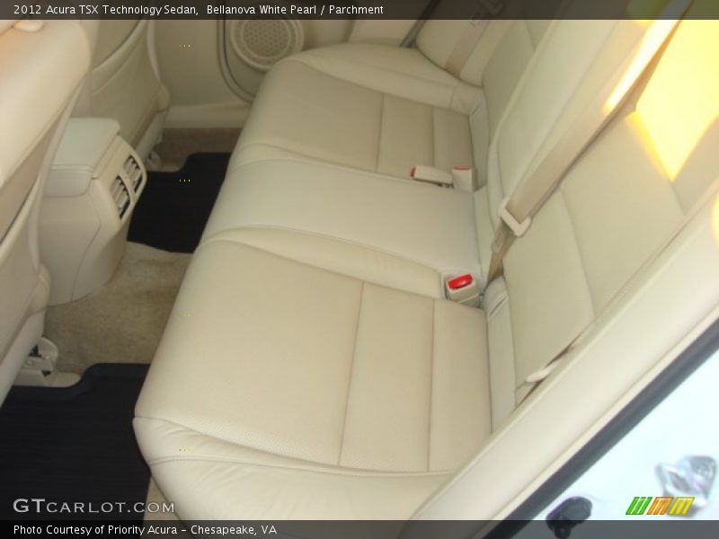 Bellanova White Pearl / Parchment 2012 Acura TSX Technology Sedan