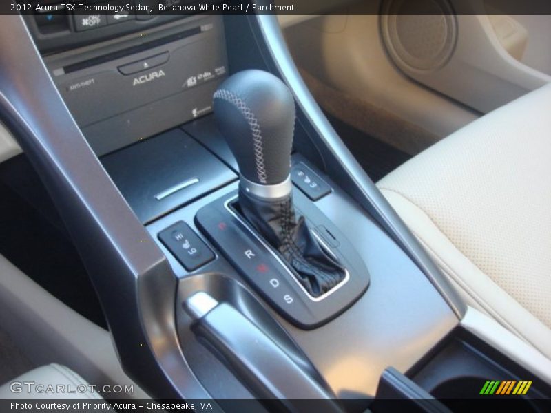 Bellanova White Pearl / Parchment 2012 Acura TSX Technology Sedan
