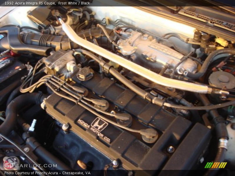  1992 Integra RS Coupe Engine - 1.8 Liter DOHC 16-Valve 4 Cylinder