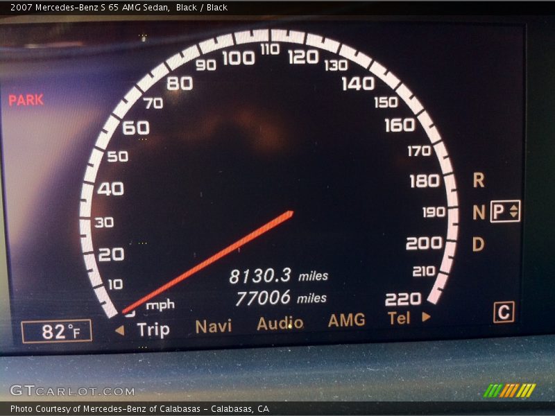 Black / Black 2007 Mercedes-Benz S 65 AMG Sedan