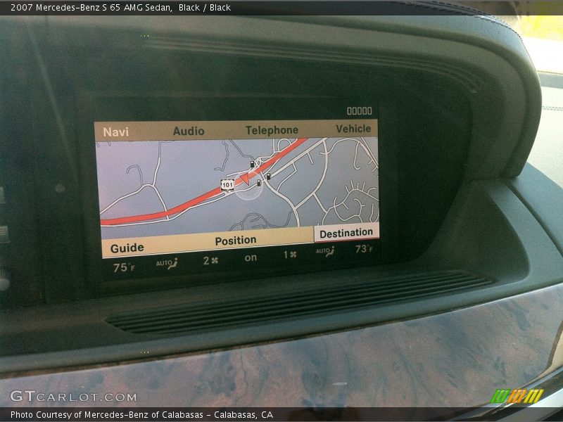 Black / Black 2007 Mercedes-Benz S 65 AMG Sedan
