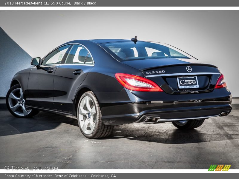 Black / Black 2013 Mercedes-Benz CLS 550 Coupe