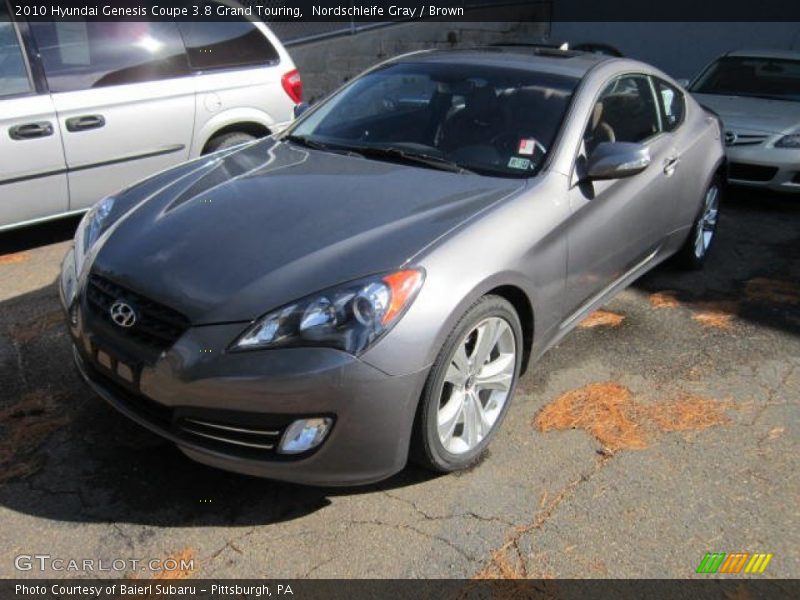 Nordschleife Gray / Brown 2010 Hyundai Genesis Coupe 3.8 Grand Touring