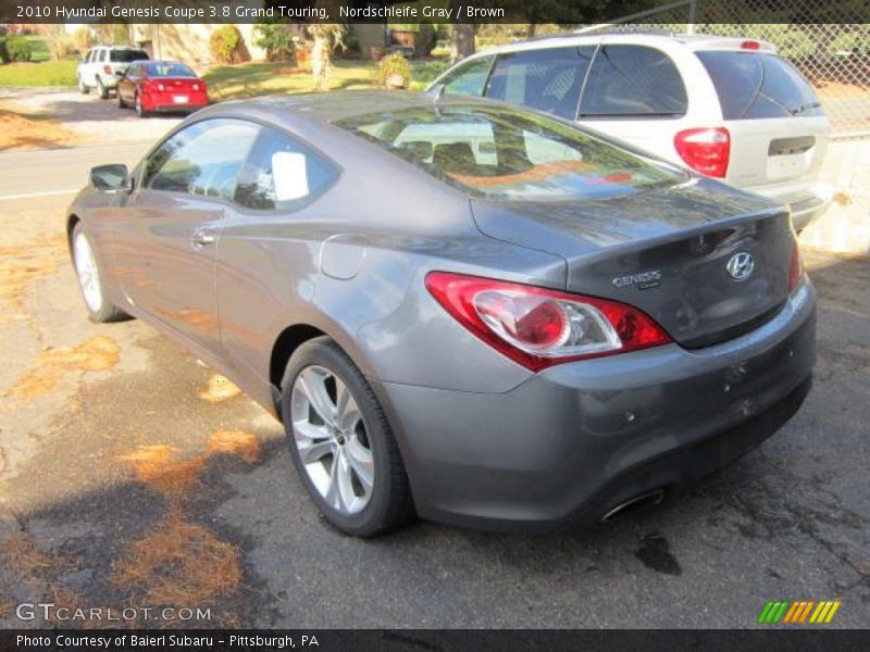Nordschleife Gray / Brown 2010 Hyundai Genesis Coupe 3.8 Grand Touring