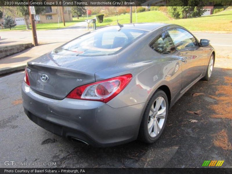 Nordschleife Gray / Brown 2010 Hyundai Genesis Coupe 3.8 Grand Touring