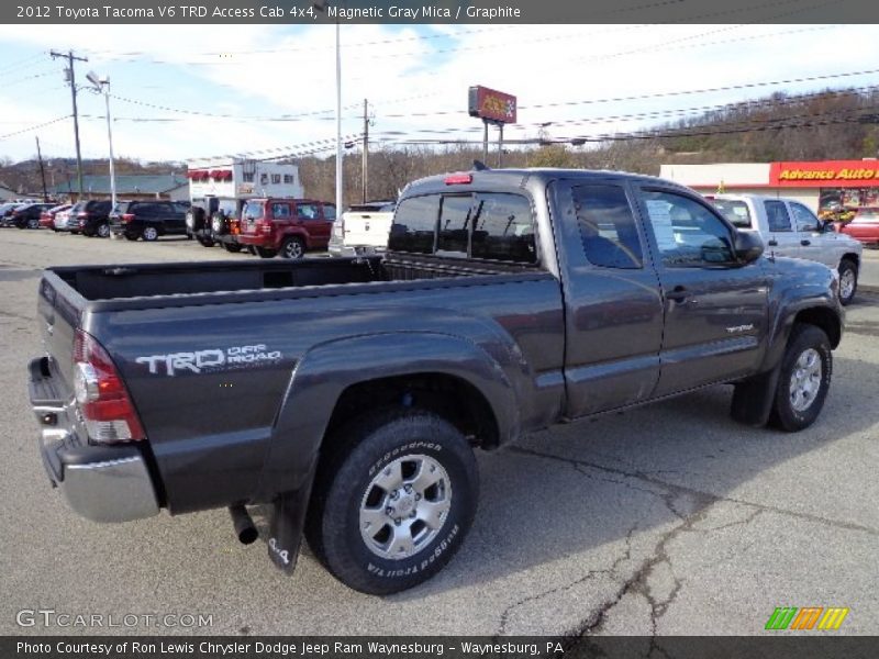 Magnetic Gray Mica / Graphite 2012 Toyota Tacoma V6 TRD Access Cab 4x4