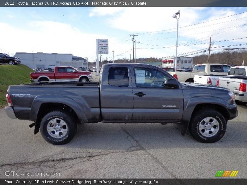 Magnetic Gray Mica / Graphite 2012 Toyota Tacoma V6 TRD Access Cab 4x4