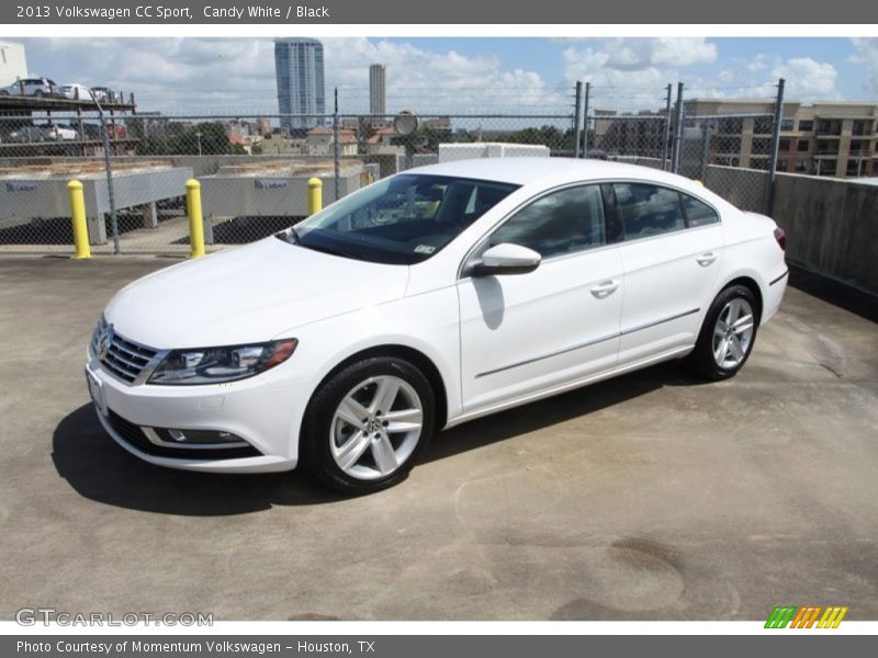 Candy White / Black 2013 Volkswagen CC Sport