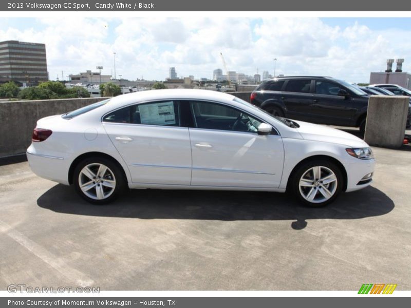 Candy White / Black 2013 Volkswagen CC Sport