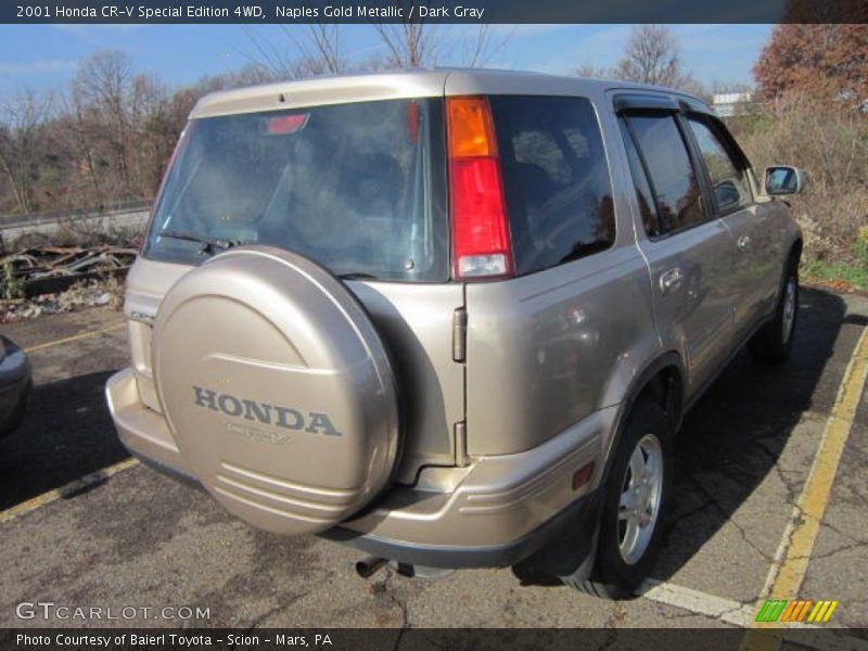 Naples Gold Metallic / Dark Gray 2001 Honda CR-V Special Edition 4WD
