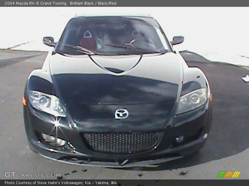 Brilliant Black / Black/Red 2004 Mazda RX-8 Grand Touring